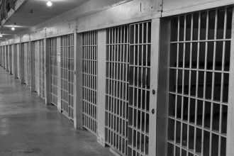 jail prison cell and bars